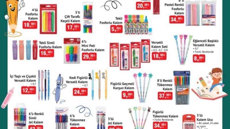 Öğrenciler bayılacak! BİM resmen kırtasiye açtı: Yok yok...