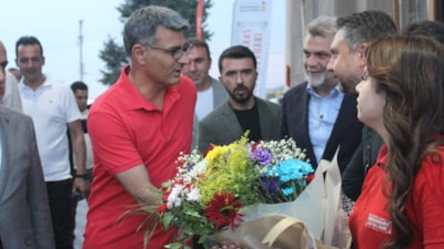 Yusuf Dikeç, Kahramanmaraş'ta ilgiyle karşılandı