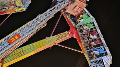 Kahramanmaraş'ta lunaparkta eğlenen 50 kişi havada asılı kaldı