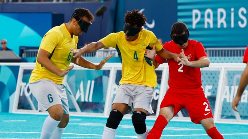 B1 Futbol Erkek Milli Takımı, Paralimpik Oyunları'nda Brezilya'ya kaybetti