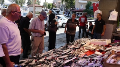 Karadeniz'de tezgahlar çeşit çeşit balıkla doldu