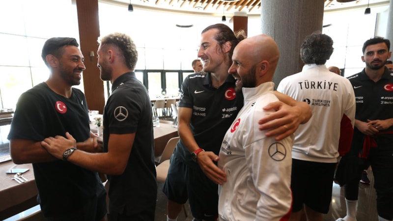 A Milli Futbol Takımı, Riva'da toplandı