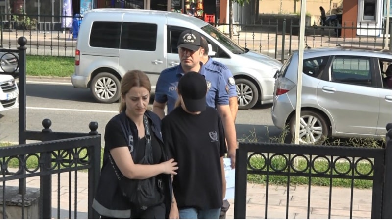 Ordu'da okul bahçesinde öğrenciye çarpan öğretmen adliyeye sevk edildi