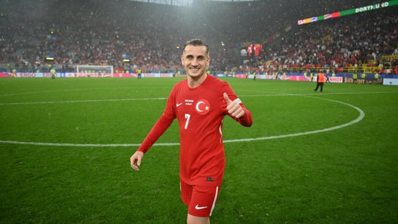 TFF'den Kerem Aktürkoğlu'na tebrik mesajı!