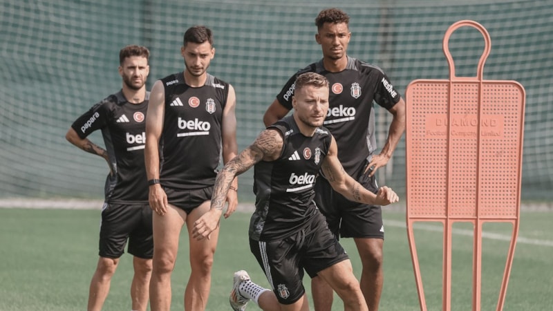 Beşiktaş'ta Trabzonspor maçının hazırlıkları sürüyor