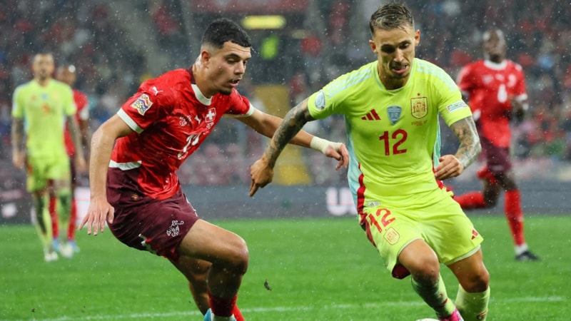 İspanya, İsviçre'yi dağıttı