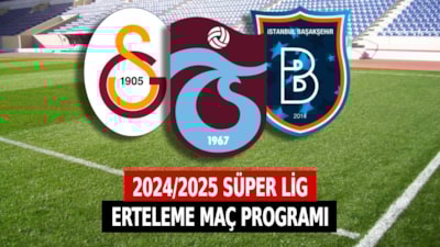 Süper Lig 2024 erteleme maçları ne zaman? Galatasaray, Trabzonspor, Başakşehir 3. hafta fikstür