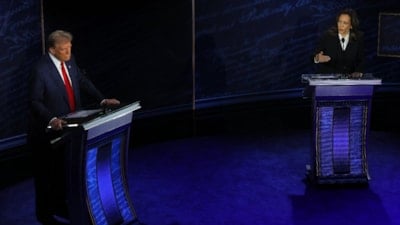 Trump ve Harris canlı yayında karşı karşıya geldi