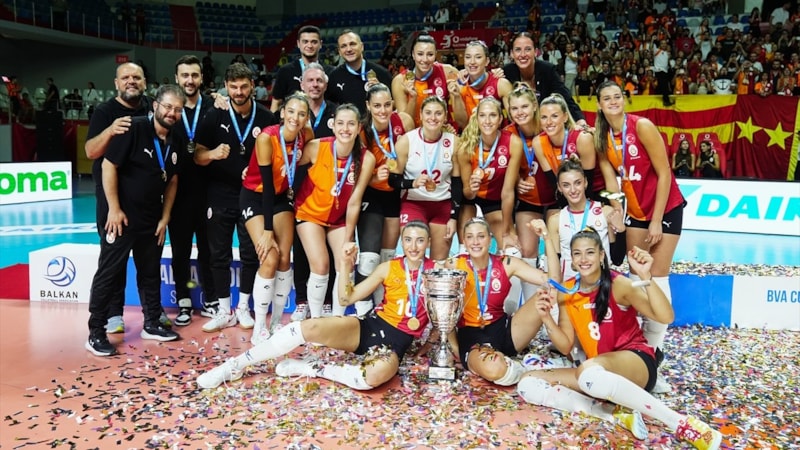 PAOK'u deviren Galatasaray, Balkan Kupası'nı kazandı