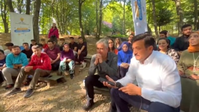 Cumhurbaşkanı Erdoğan, İnsan Hakları Eğitim Kampı'ndaki gençlerle telefonda görüştü