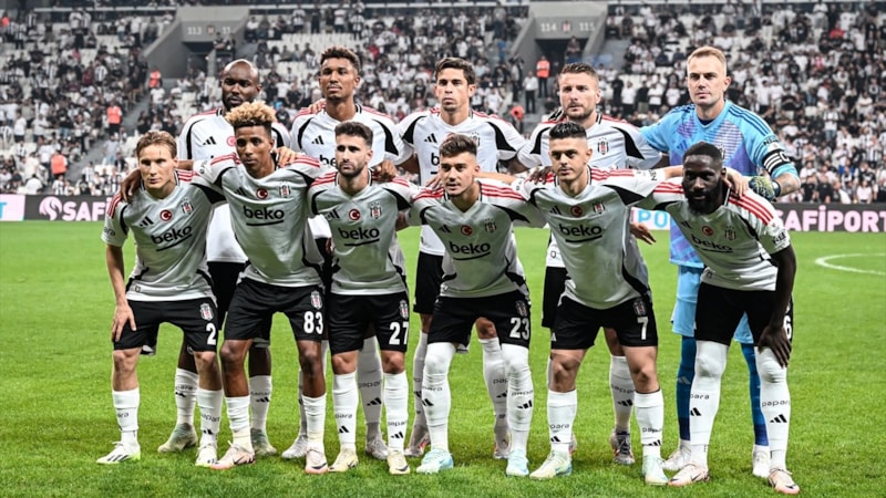 Beşiktaş'ın Trabzonspor maçı kamp kadrosu belli oldu