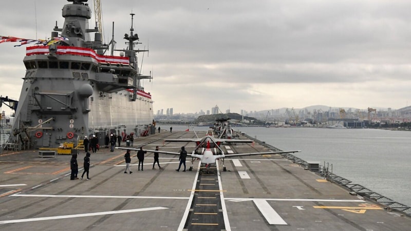 Bayraktar TB3'ün TCG Anadolu gemisinde testleri için geri sayım başladı