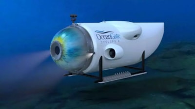 Titan denizaltısının enkazına ilişkin ilk kare paylaşıldı