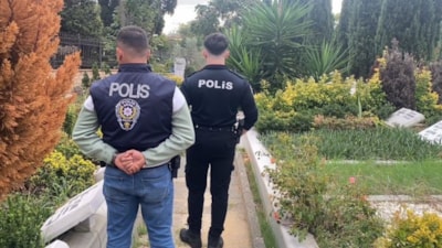 Cem Garipoğlu'nun açılacak mezarında polis nöbeti