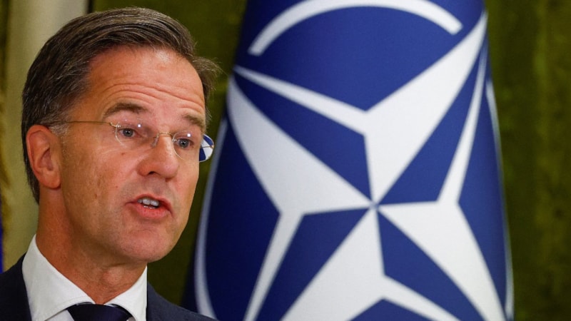 NATO Genel Sekreteri Rutte’nin ilk yurt dışı ziyareti Kiev’e