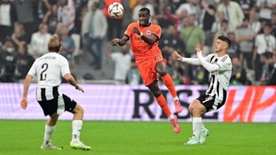 Beşiktaş evinde Frankfurt'a yenildi