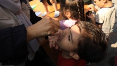 Gazze’de çocuk felci aşısı için insani duraklama yapılacak