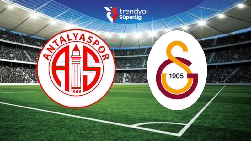 Antalyaspor - Galatasaray maçı ne zaman, saat kaçta ve hangi kanalda?