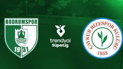 Bodrum FK - Çaykur Rizespor maçı ne zaman, saat kaçta ve hangi kanalda?
