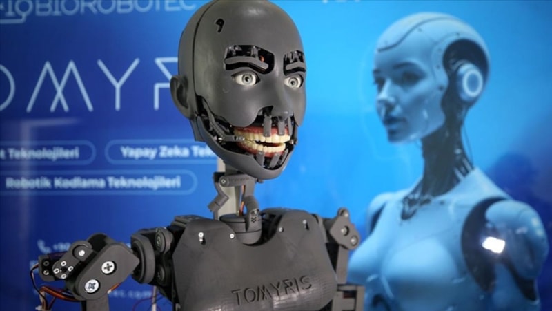 40 günde üretilen yerli insansı robot: Tomyris
