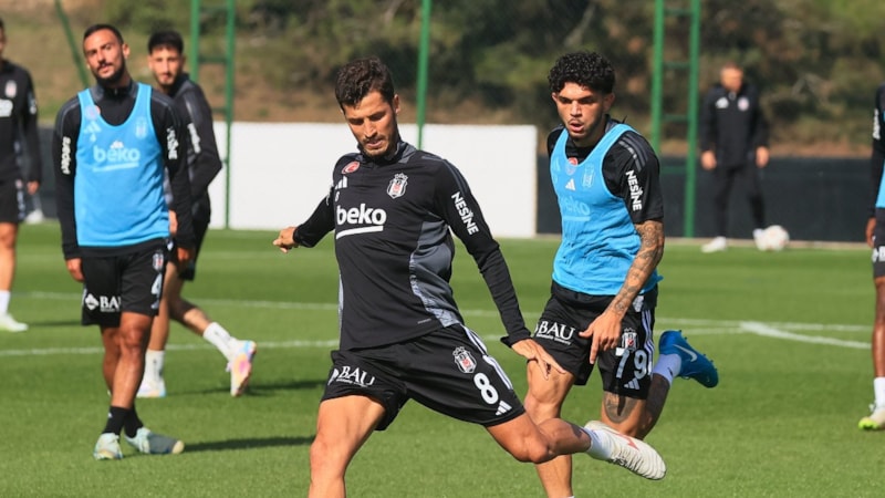 Beşiktaş'ta Lyon maçının hazırlıkları başladı
