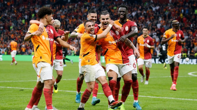 Galatasaray, Elfsborg'u 4 golle geçti