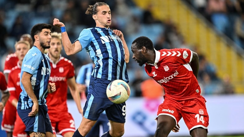 Sivasspor'dan, Adana Demirspor'a karşı müthiş geri dönüş