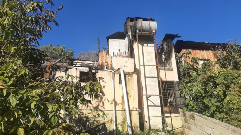 Mersin'de işçilerin kaldığı evde yangın