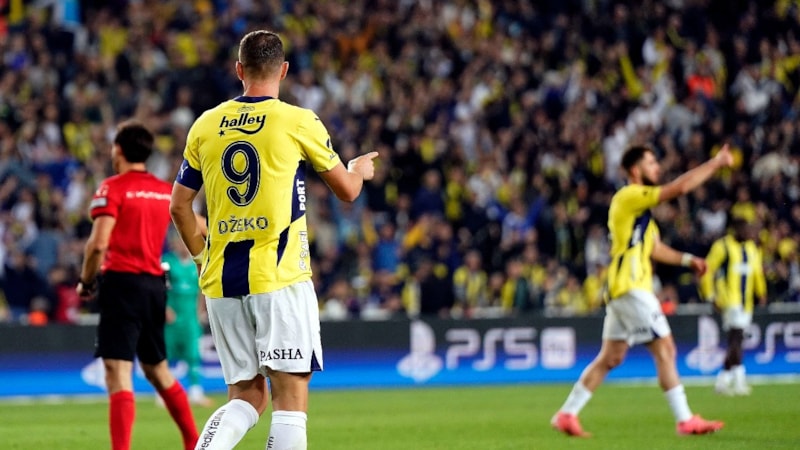 Edin Dzeko, Süper Lig'de 6. golünü kaydetti