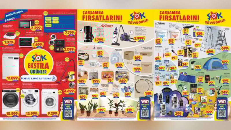 Sezon açıldı, kampçılar yaşadı! ŞOK'ta kamp çadırı 599.00 TL, sandalye 59.95 TL…