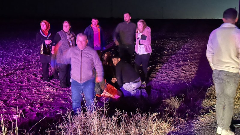 Tekirdağ'da otomobil, otobüsle çarpıştı: 2 yaralı