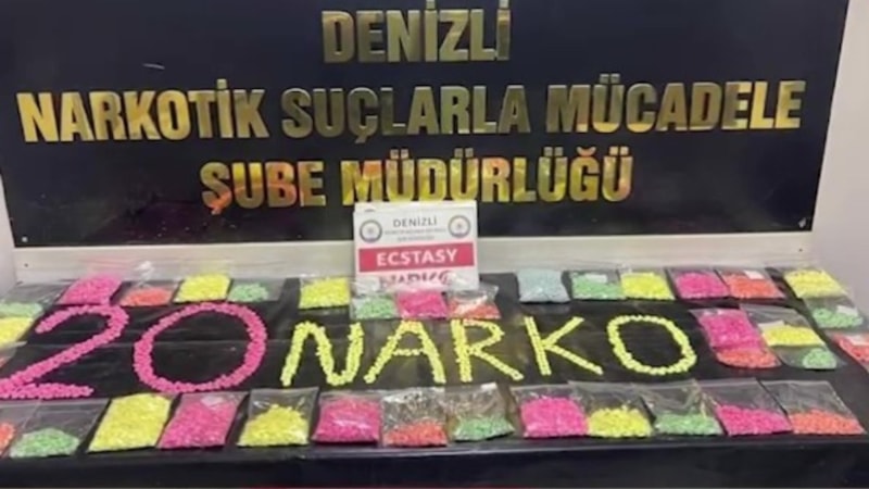 Denizli'de zehir tacirlerine uyuşturucu baskını: 1 kişi tutuklandı