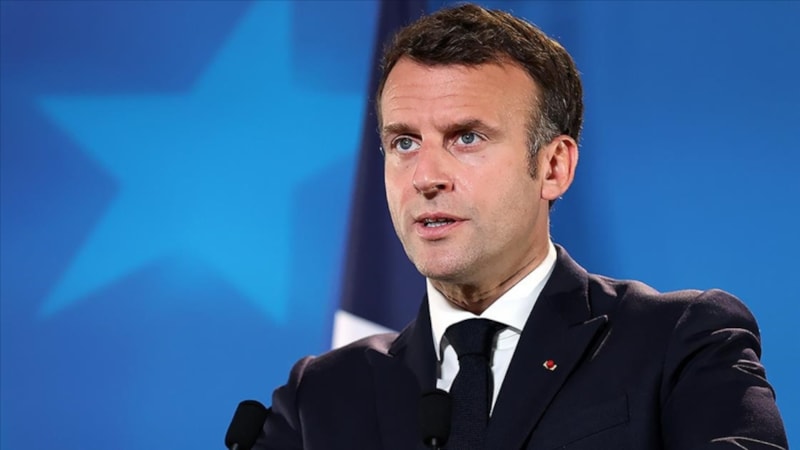 Emmanuel Macron, Amerika'ya işaret ederek güvenlik vurgusu yaptı