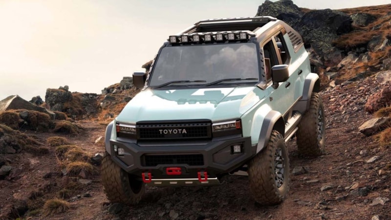 Toyota, Land Cruiser tabanlı konsept arazi aracı ROX'u tanıttı