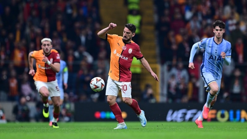 Galatasaray'da galibiyete Dries Mertens damgası