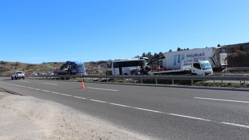 Çankırı'da zincirleme kaza: 14 yaralı