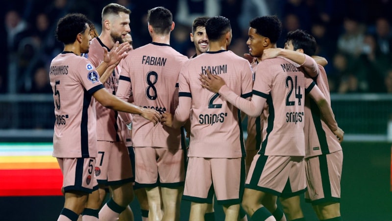 PSG, deplasmanda Angers'ı farklı yendi