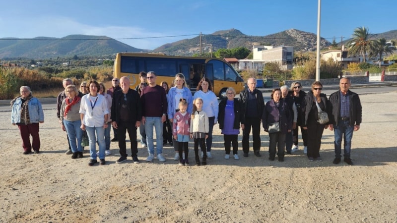 Yunanistan’da Ata’ya saygı duruşu