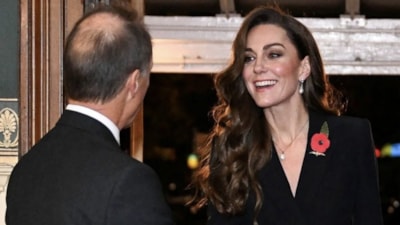 Kanser tedavisini tamamlayan Prenses Kate ilk kez görüntülendi