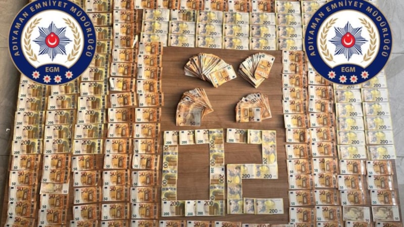 Adıyaman'da telefon dolandırıcısı 40 bin euro ile yakalandı