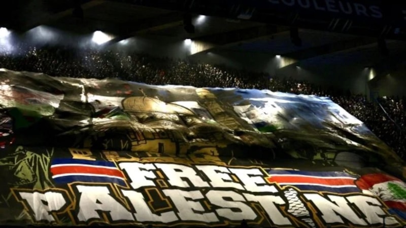 Fransa - İsrail maçında Filistin bayrağı yasak