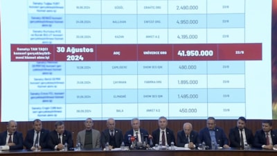 Mansur Yavaş konser bütçesi açıklamasına CHP'li ilçe belediye başkanlarıyla çıktı