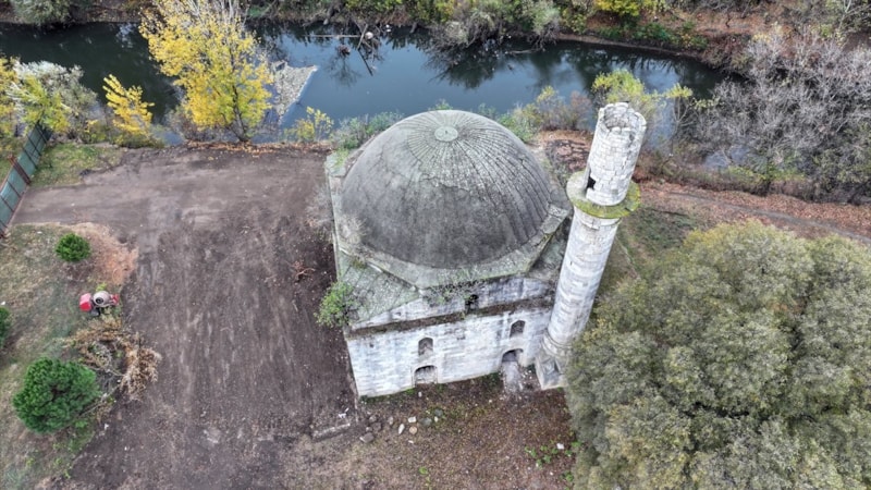 Edirne'de 5,5 asırlık Evliya Kasımpaşa Camisi yenileniyor