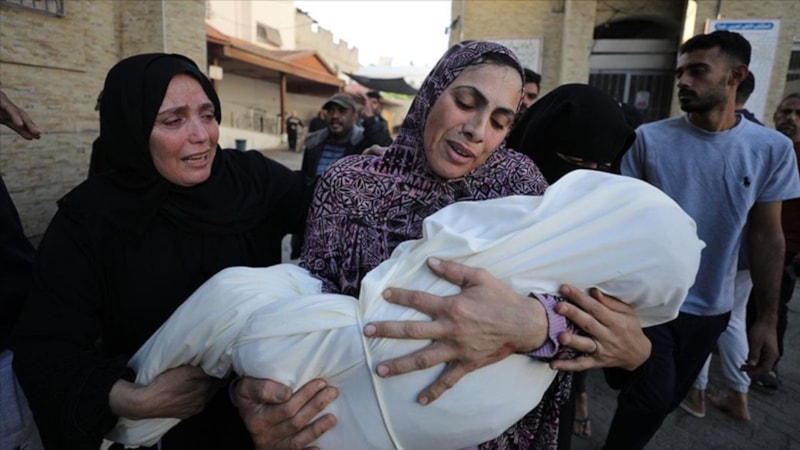 Gazze'de can kaybı 43 bin 764’e yükseldi