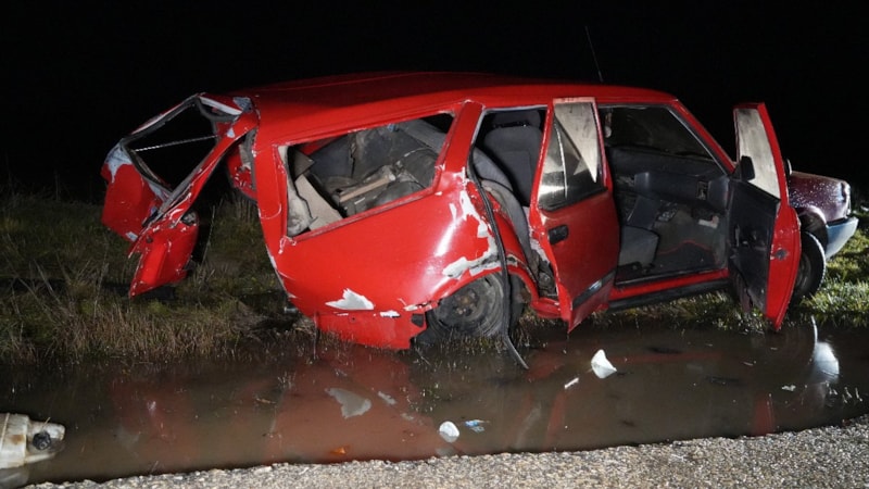 Kastamonu'da feci kazada araç hurda yığınına döndü: 1 ölü, 1'i ağır 2 yaralı