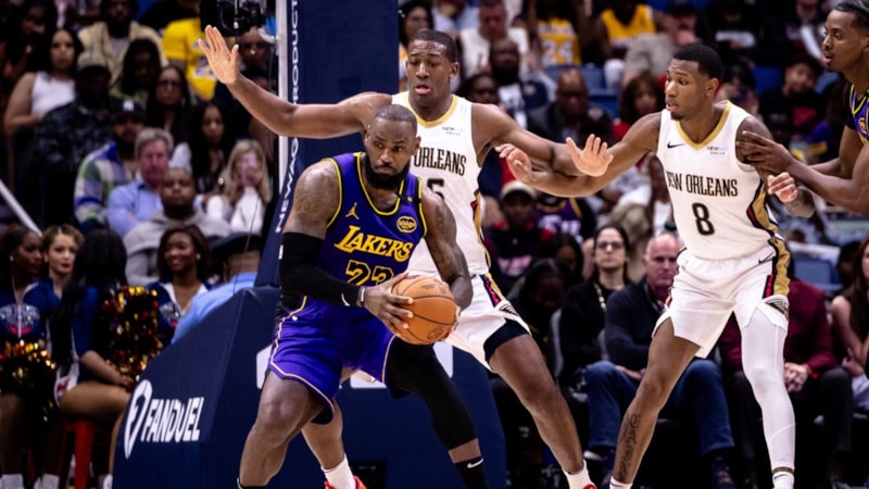 NBA'de Los Angeles Lakers'tan art arda 5. galibiyet