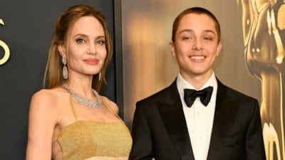 Angelina Jolie'nin oğlu Knox Jolie-Pitt annesiyle davete katıldı! Son hali gündem oldu