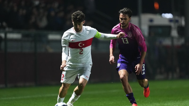 20 Yaş Altı Milli Futbol Takımı, Almanya'ya yenildi