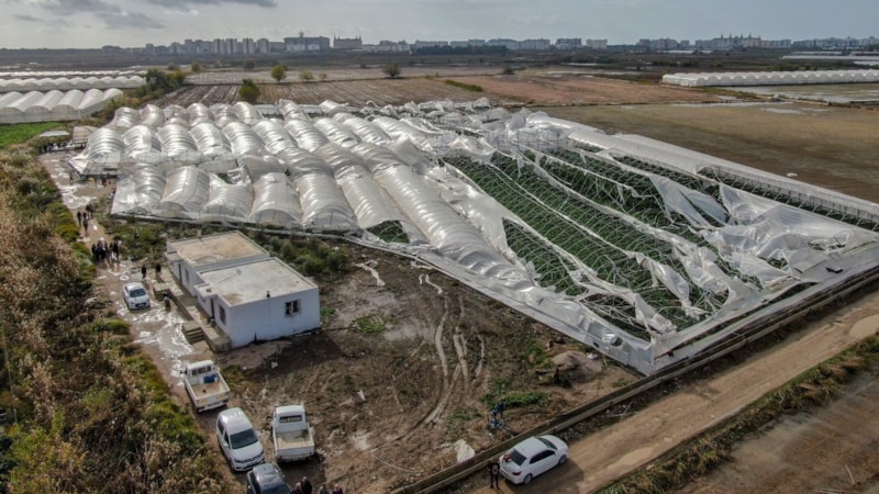 Antalya'da hortum paniği