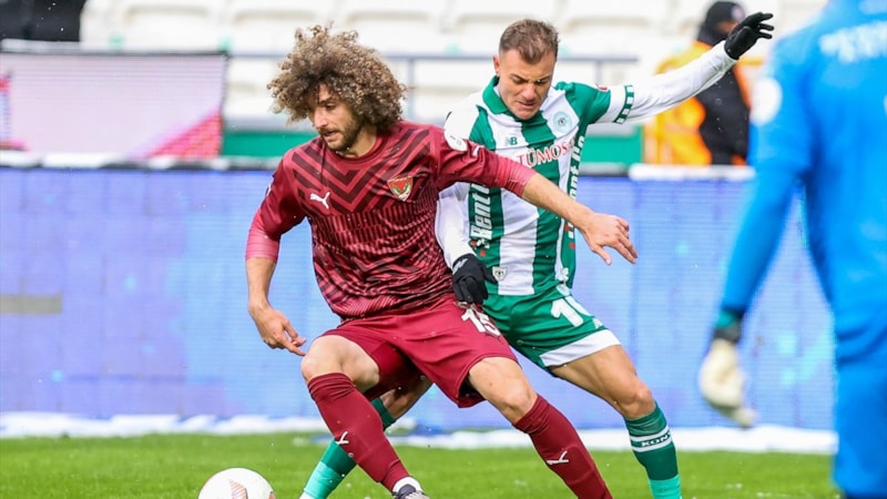 Konyaspor ile Hatayspor yenişemedi